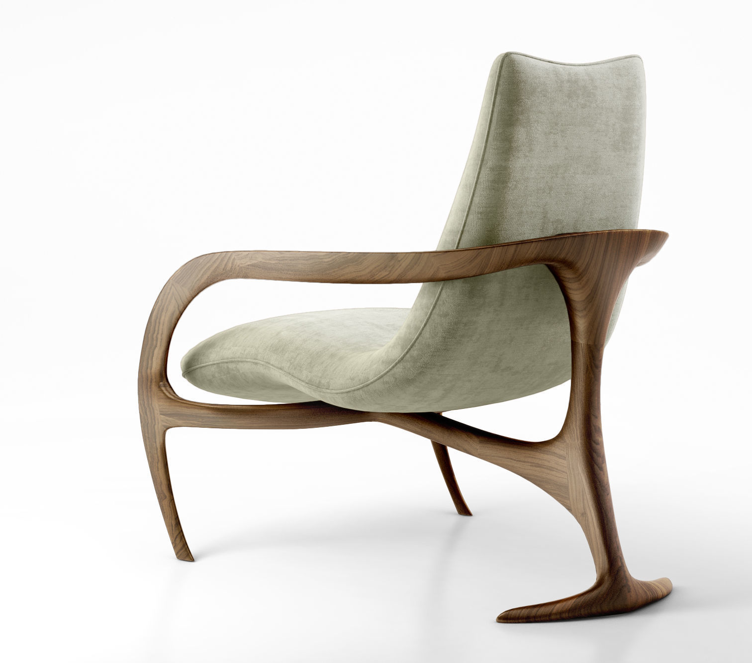Vladimir Kagan Gigi Chair Model 720 Cgtrader Vladimir Kagan Gigi Chair Model 720 Max Obj Mtl Tga 2