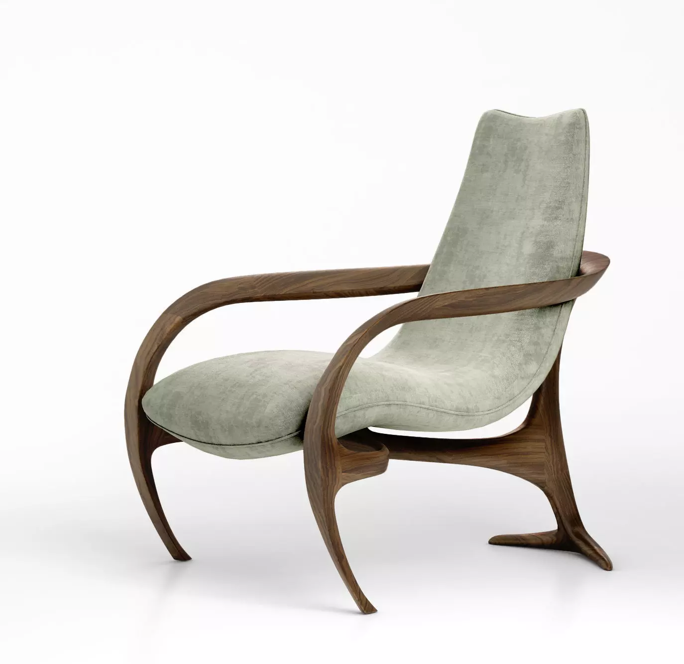 Vladimir Kagan Gigi chair model 720 3D model