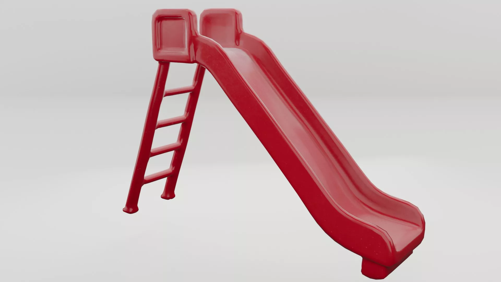 Plastic Slider For Preschool Kids Low-poly 3D model