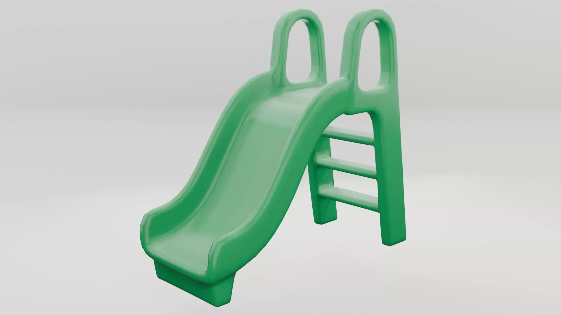 Plastic Slider For Preschool Kids Low-poly 3D model