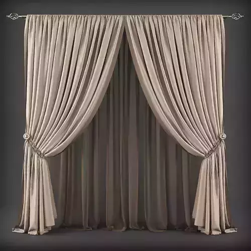 Curtain 3D model 283