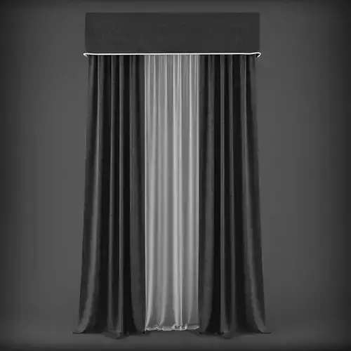 Curtain 3D model 285