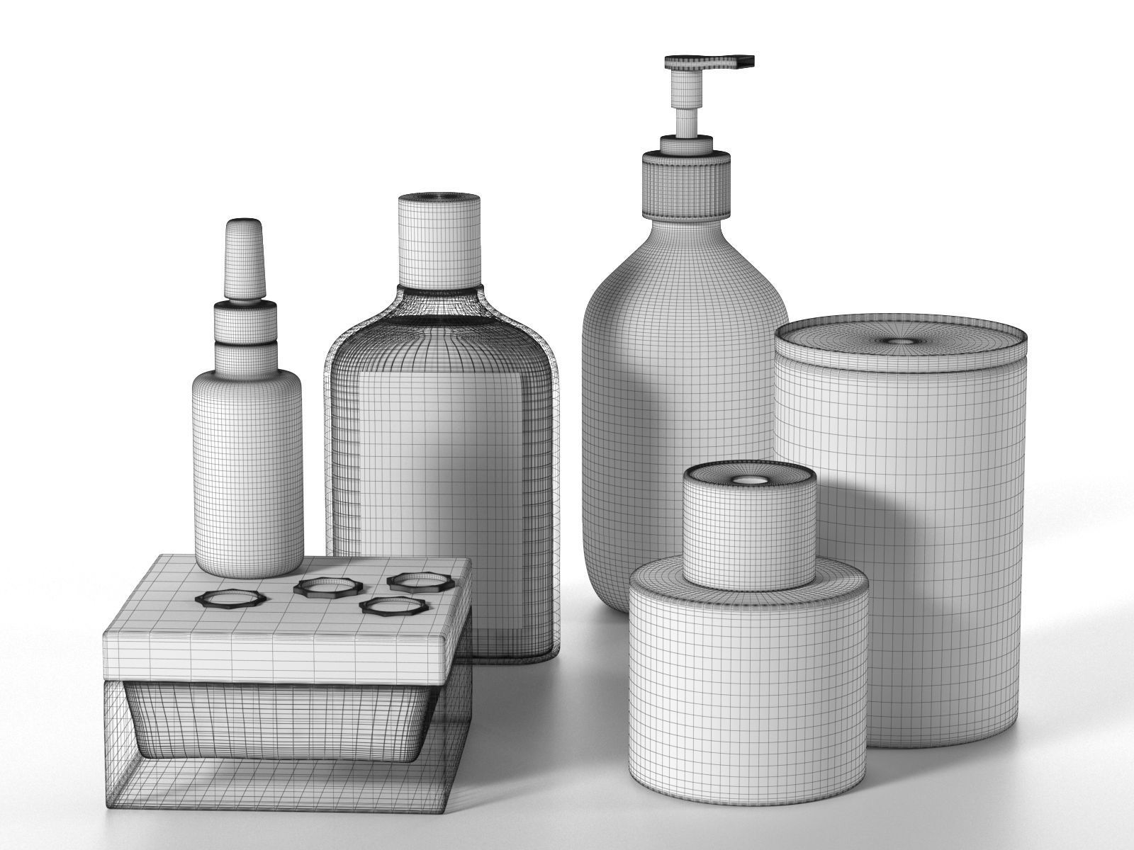 PATYKA Absolis Bathroom Composition 3D model_1