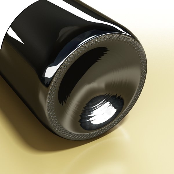 6 Wine Bottles Collection 3D model_37