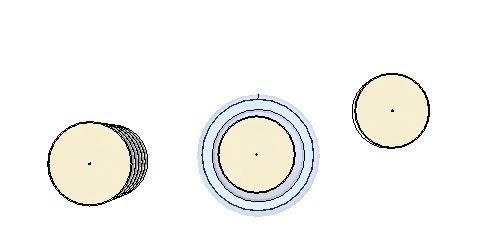 tealights and tealight holder Low-poly 3D model_7