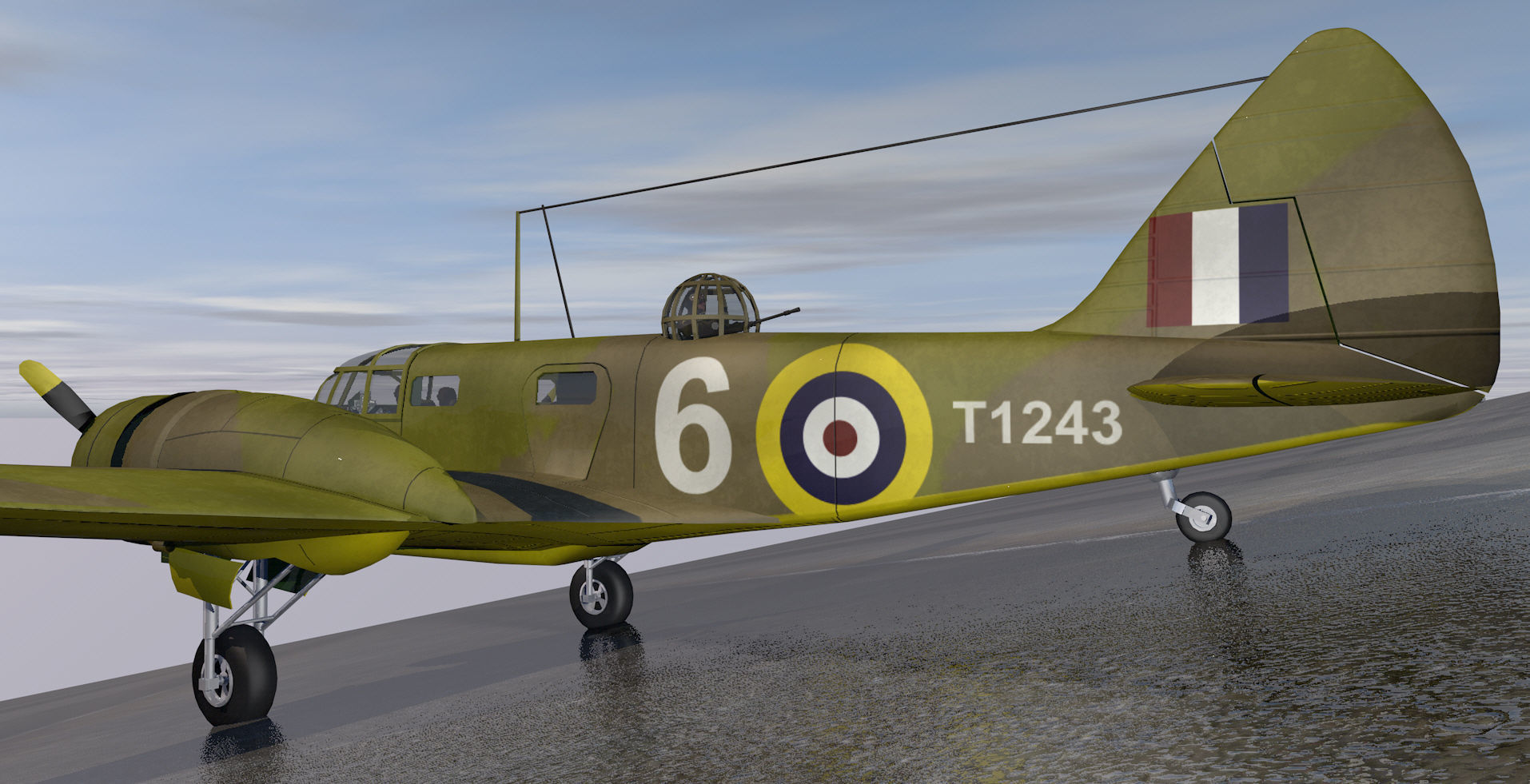 Airspeed Oxford Mk-2 3D model_2