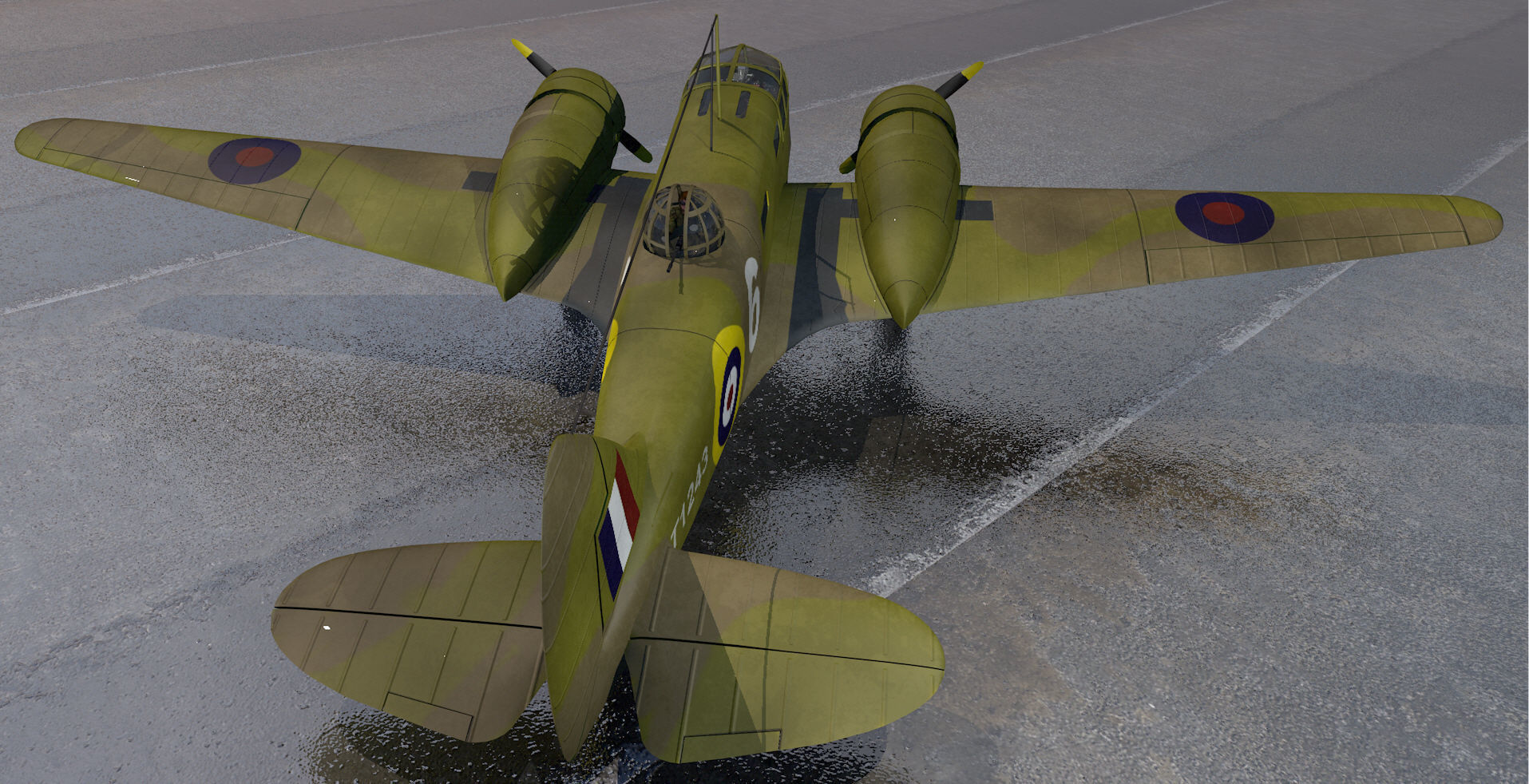 Airspeed Oxford Mk-2 3D model_5