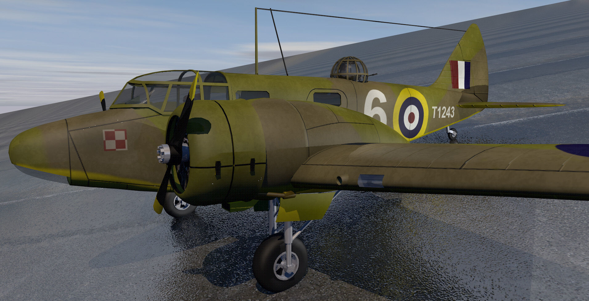 Airspeed Oxford Mk-2 3D model_4