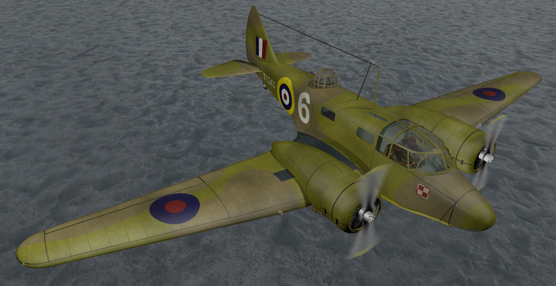 Airspeed Oxford Mk-2 3D model_1