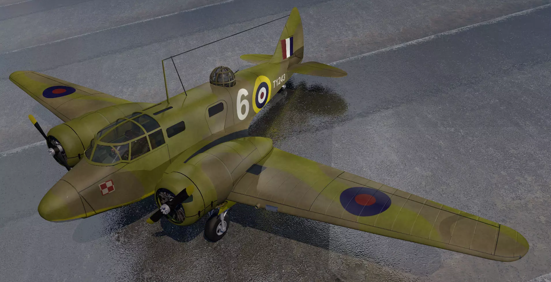 Airspeed Oxford Mk-2 3D model_0