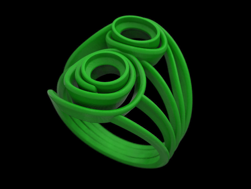 The Ring of Eight 3D print model_8