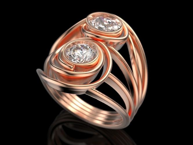 The Ring of Eight Free 3D print model