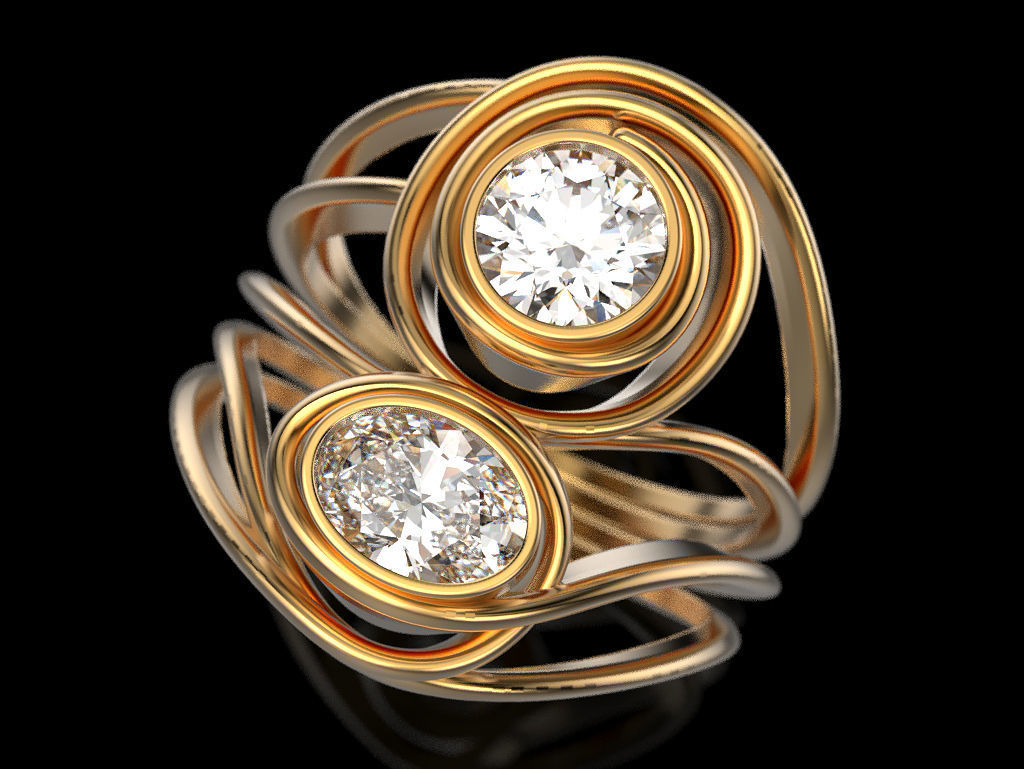 The Ring of Eight 3D print model_3