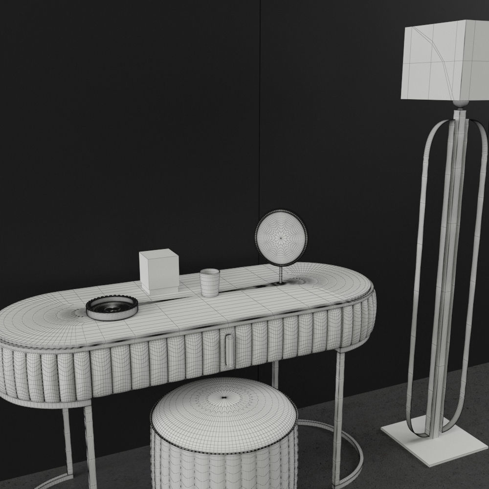 Signorini and Coco Daytona Rimmel dressering table 3D model_2