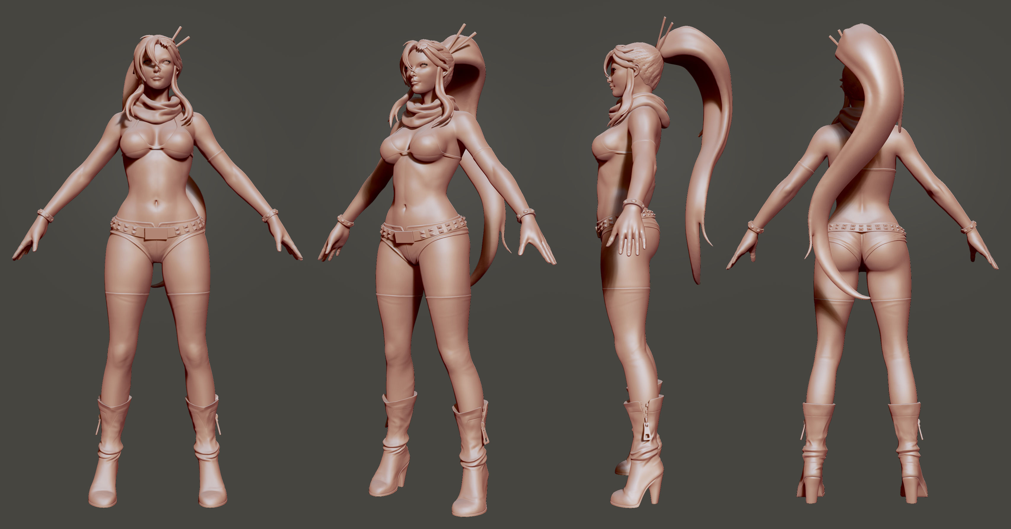 Yoko Littner 3D model_2