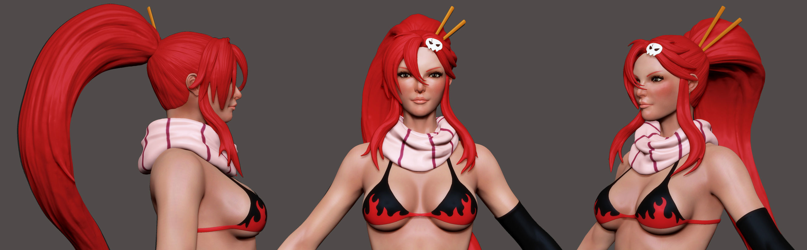 Yoko Littner 3D model_4