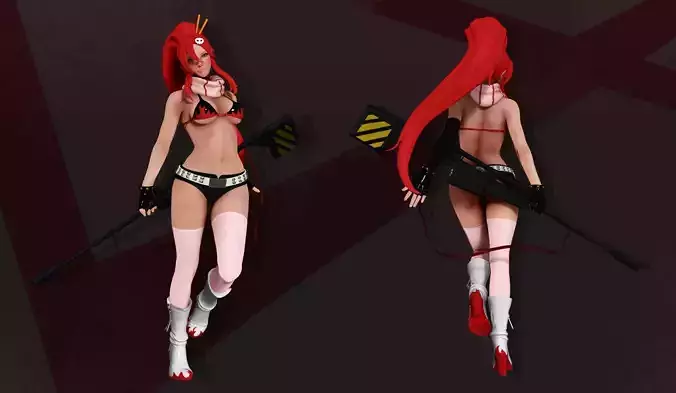 Yoko Littner 3D model Yoko Littner 3D model