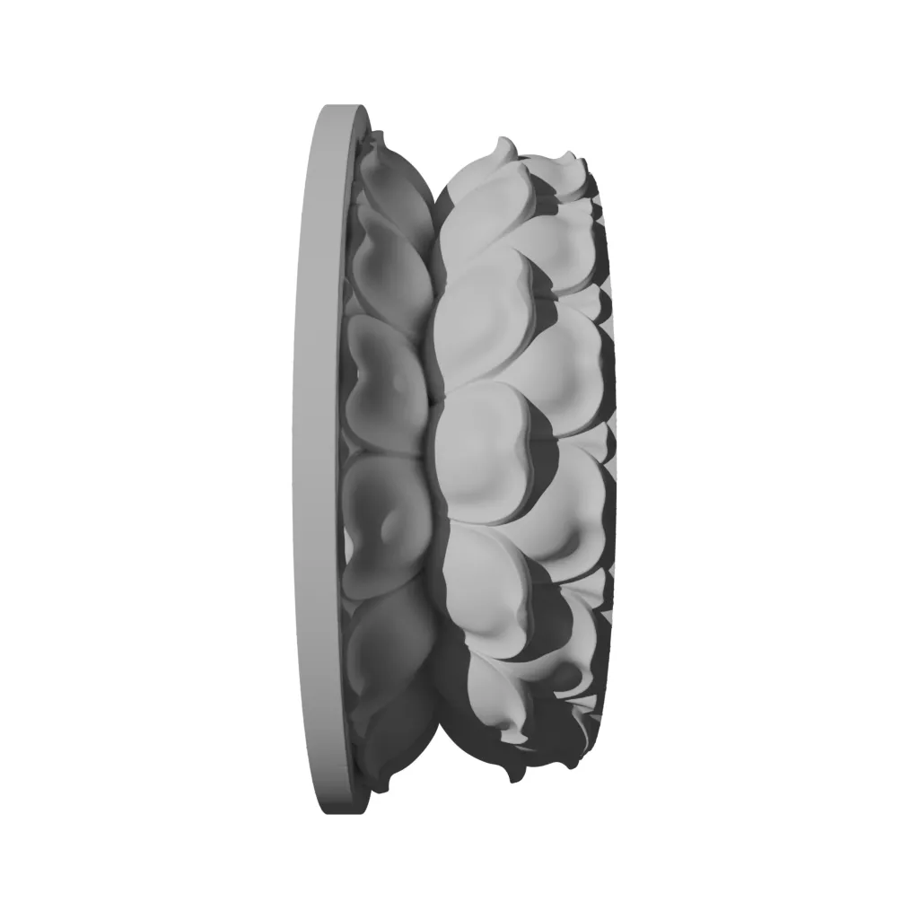 Lotus Pedestal Base 3D print model