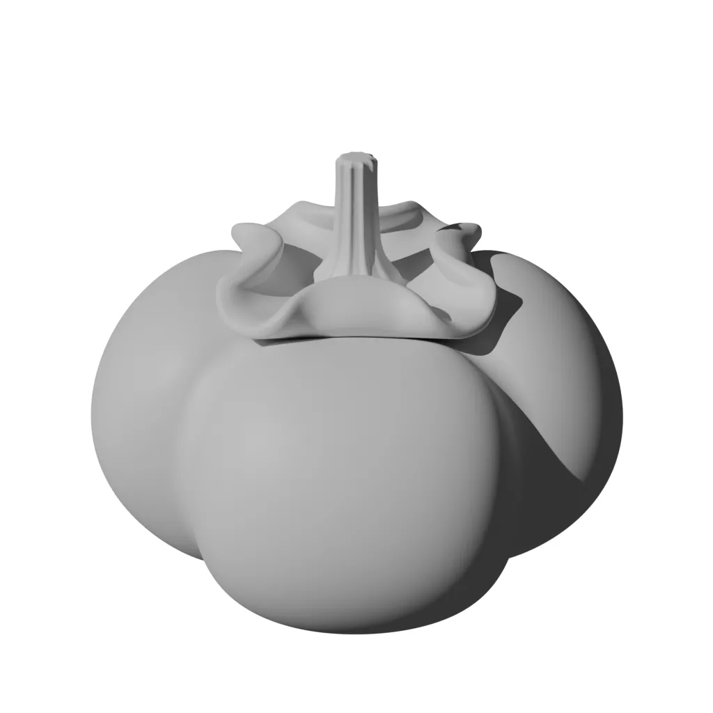 Persimmon 3D model 3D print model