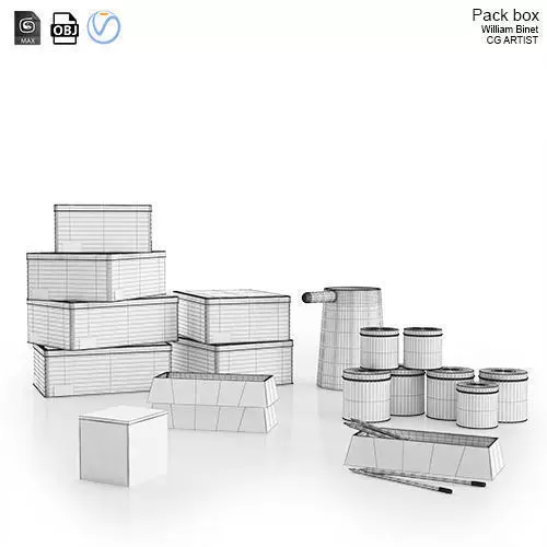 Some Stuff 02 Free 3D model