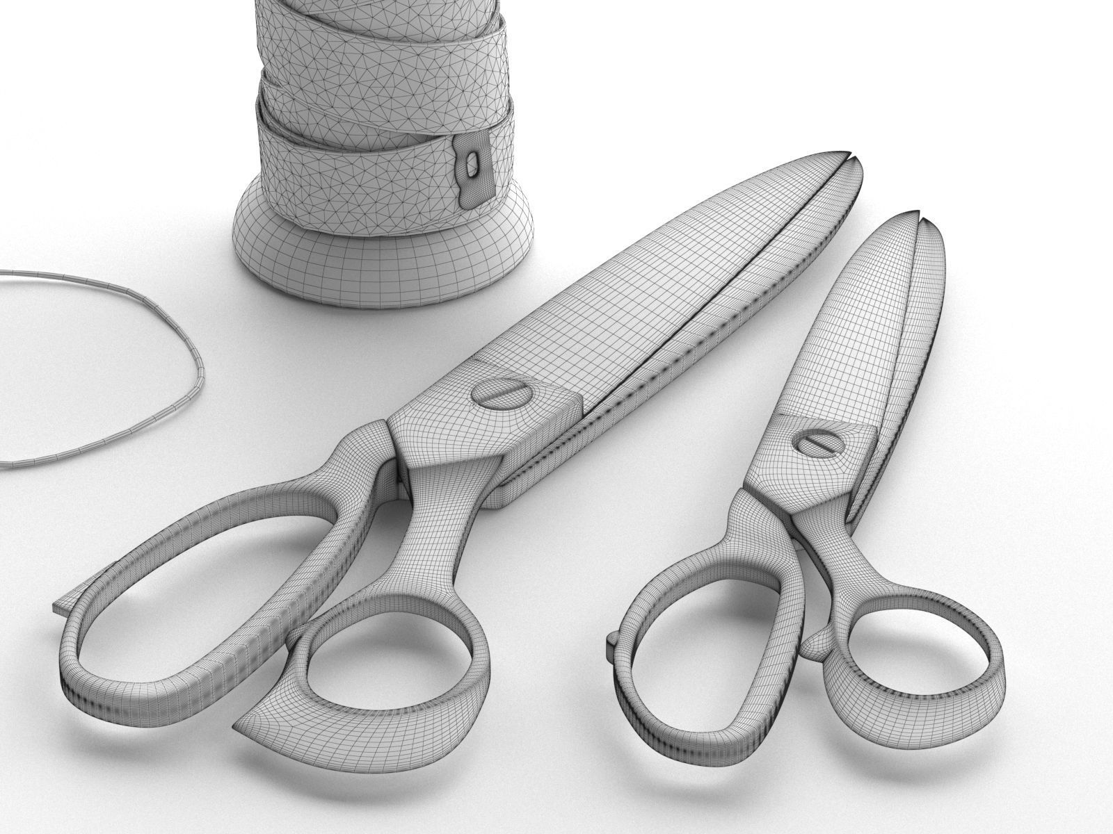 Tailoring Accessories 3D model_2