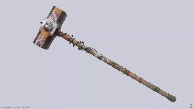 Post apocalypse melee weapon