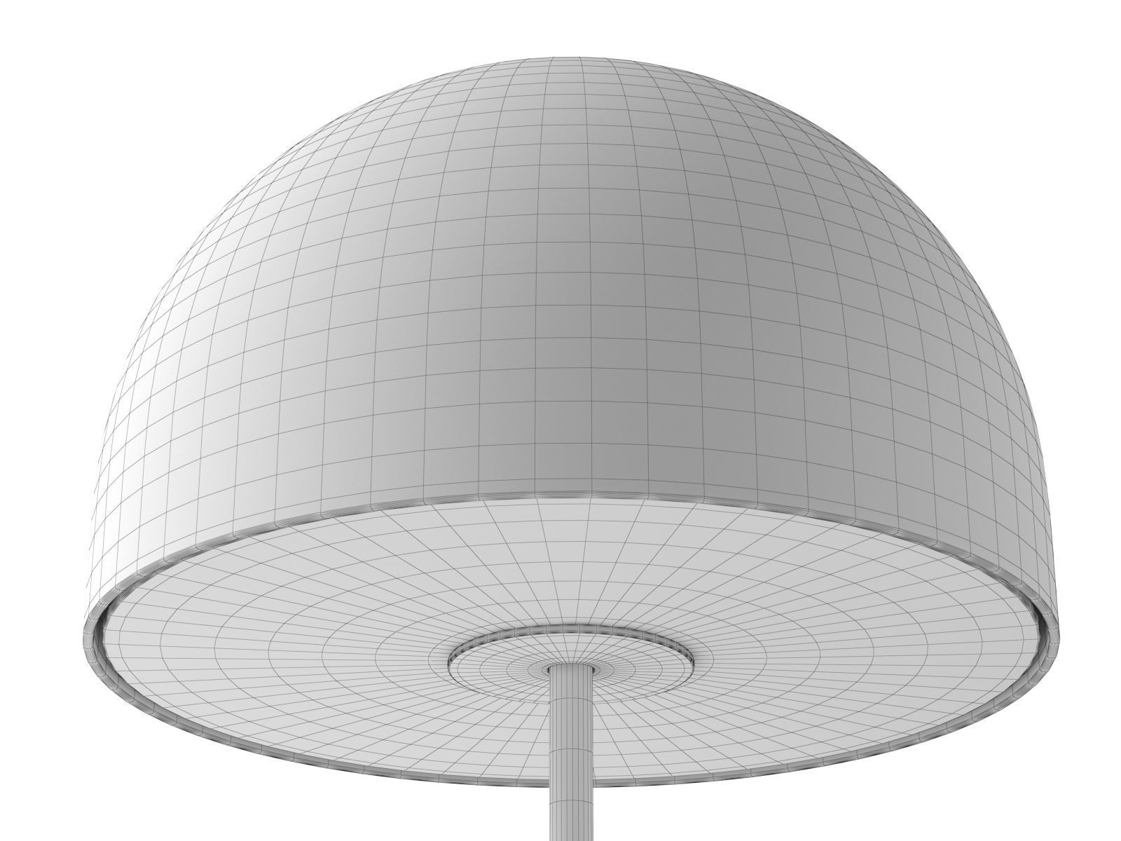 Bell Table Lamp 3D model_2