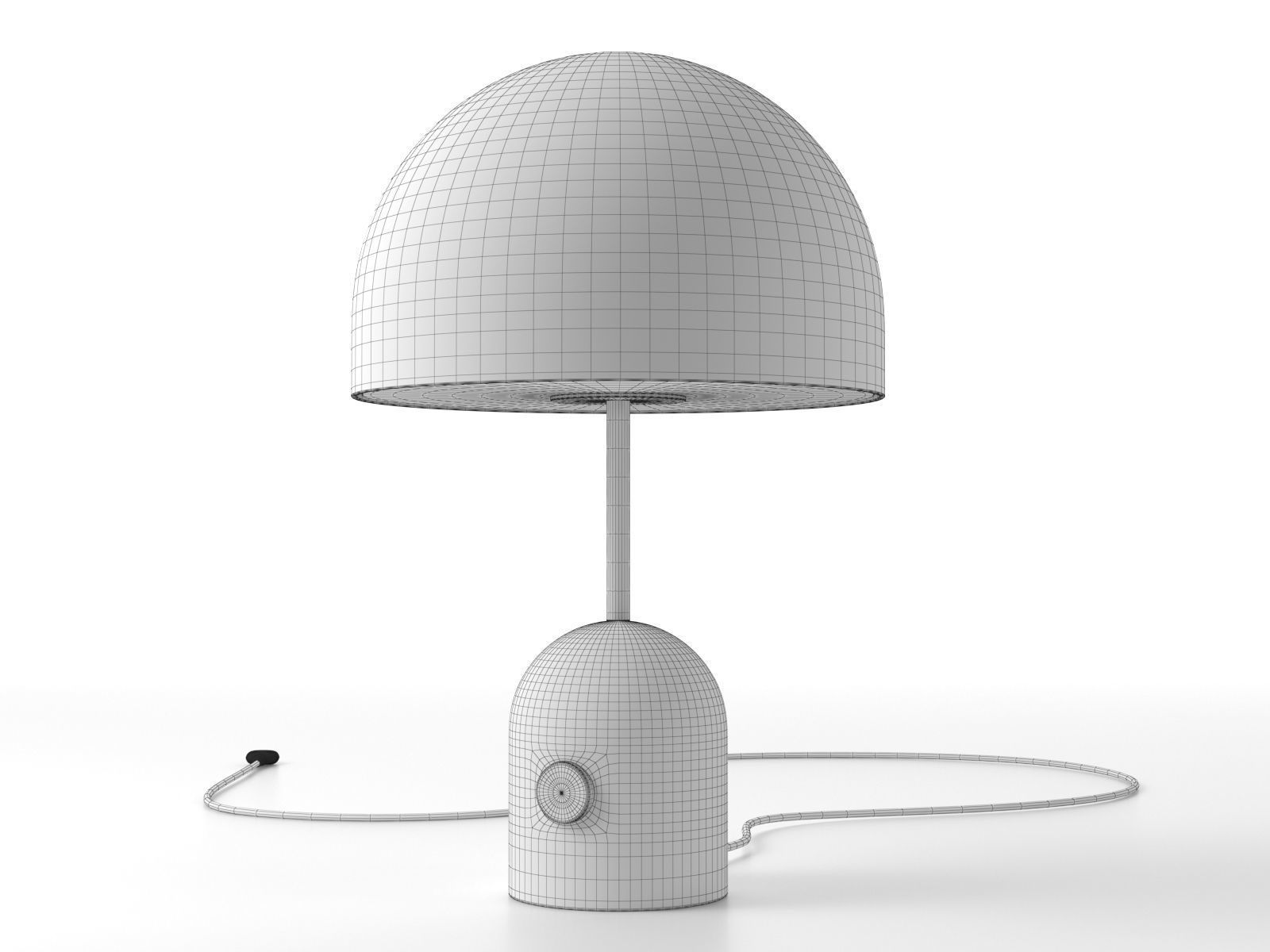 Bell Table Lamp 3D model_1