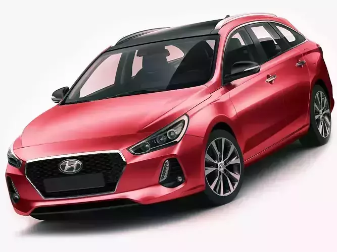 Hyundai i30 Tourer 2017  3D model