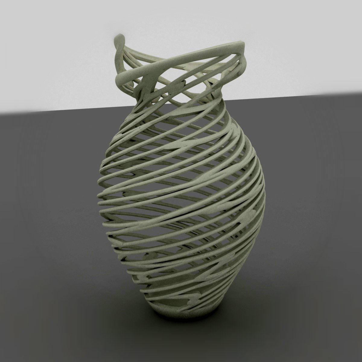Get 3D Printed Vase Stl PNG Abi