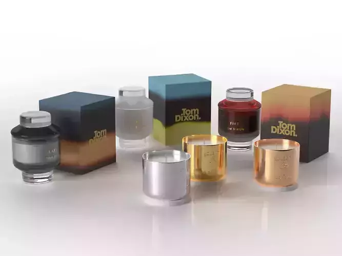 Air Earth Fire Candles