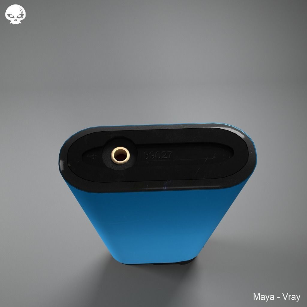 CigaretteLighter lighter Low-poly 3D model_6