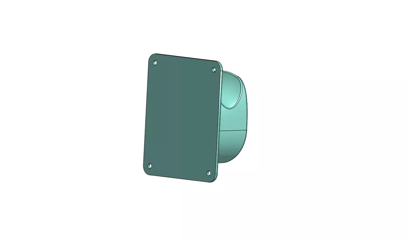 Renault Zoe Wall Charger Holder 3D print model