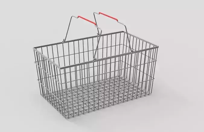 Shopping Metall Basket