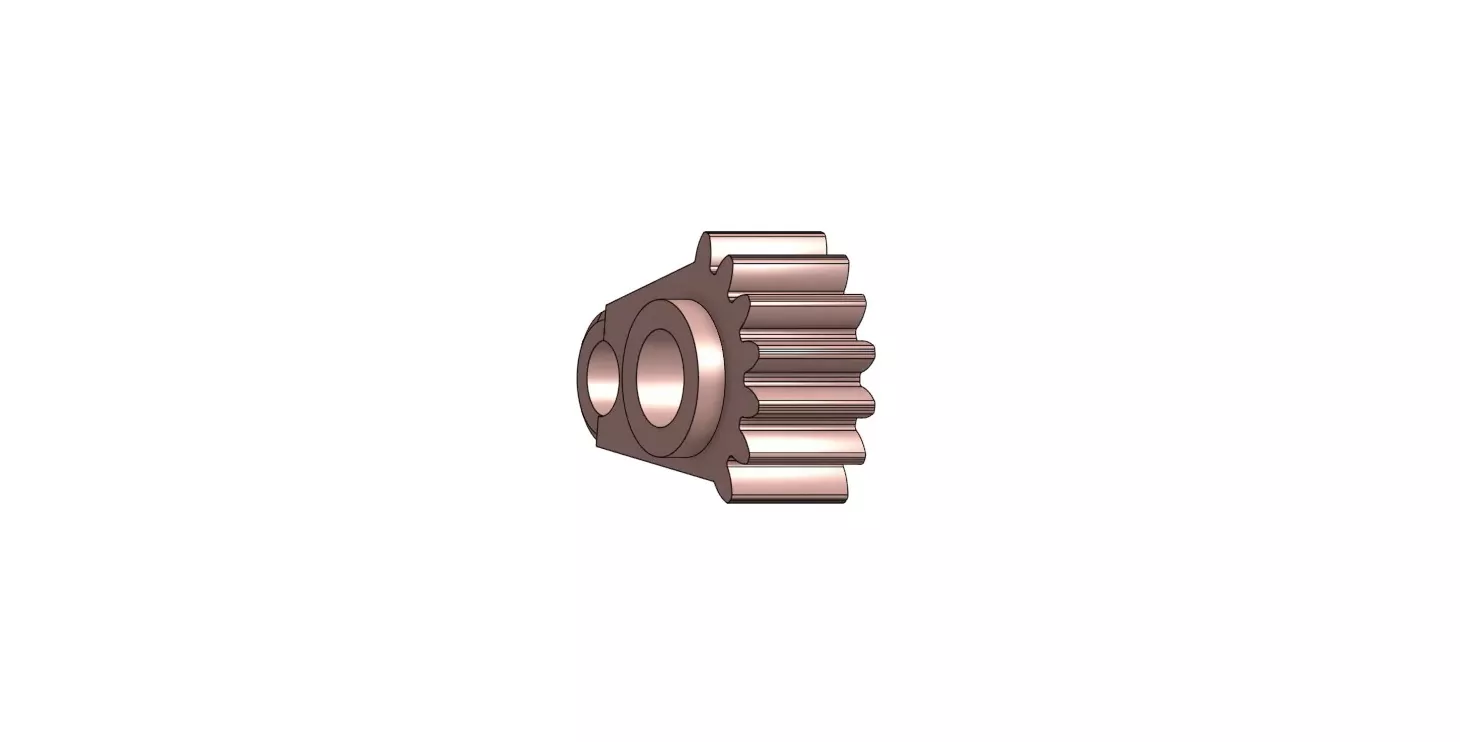 Skoda Favorit Rear Wiper Motor Gear Reliable 3D Print Spare 3D print model