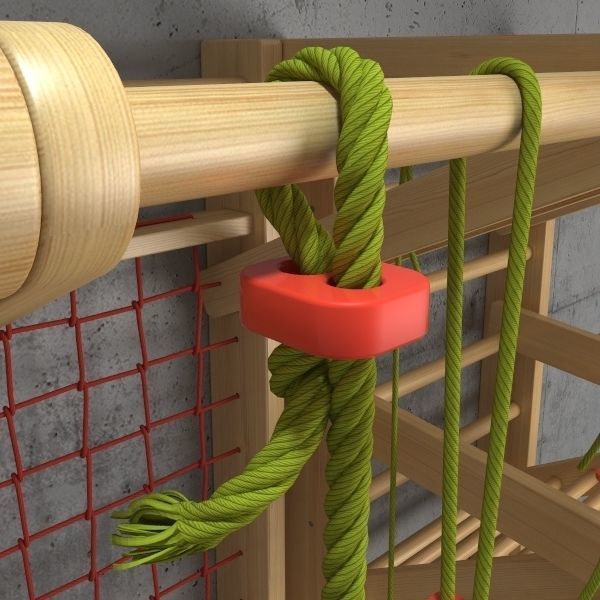 Collection of sports equipment 3D model_8