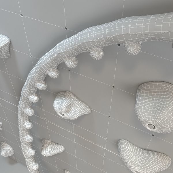 Collection of sports equipment 3D model_5