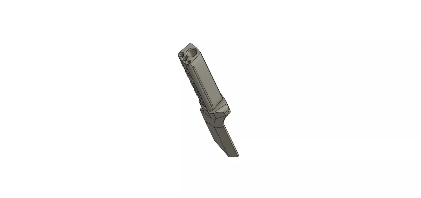 Skoda Superb Luggage Curtain Pin 3D print model