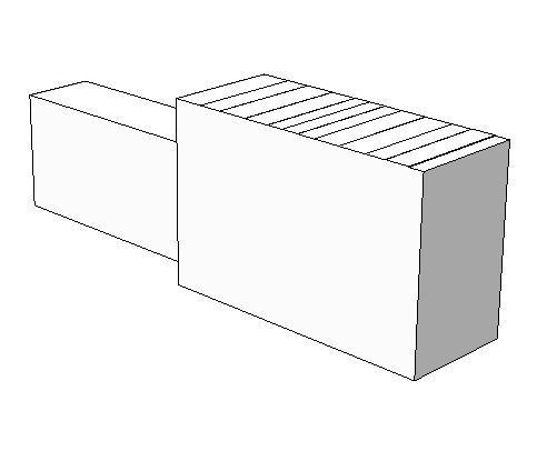 two sets of paperback books Low-poly 3D model_4