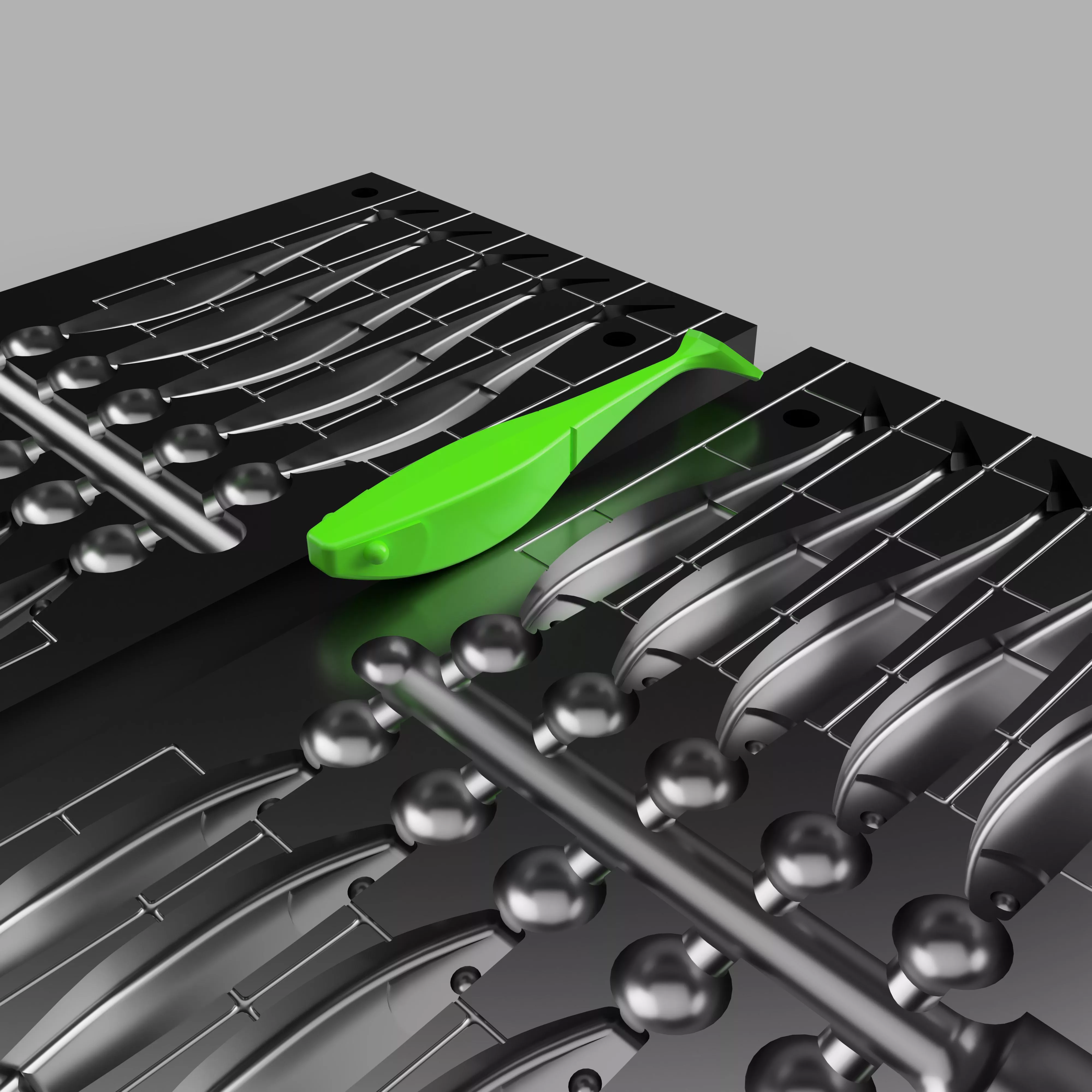 Mold Shad 3D 3D print model