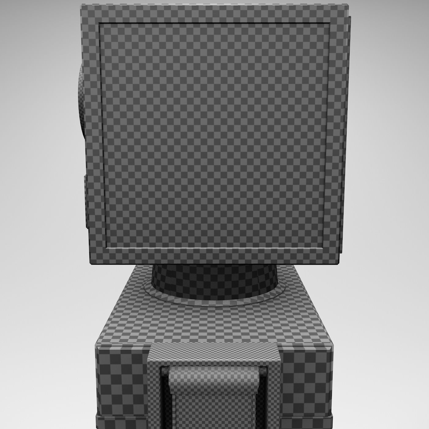 Shikaku The Hipster Robot Next Gen PBR Game and Render Ready Low-poly 3D model_18