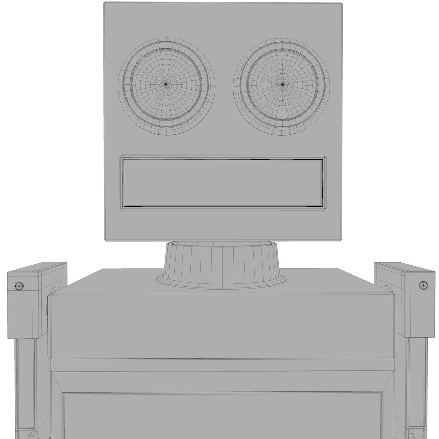 Shikaku The Hipster Robot Next Gen PBR Game and Render Ready Low-poly 3D model_24