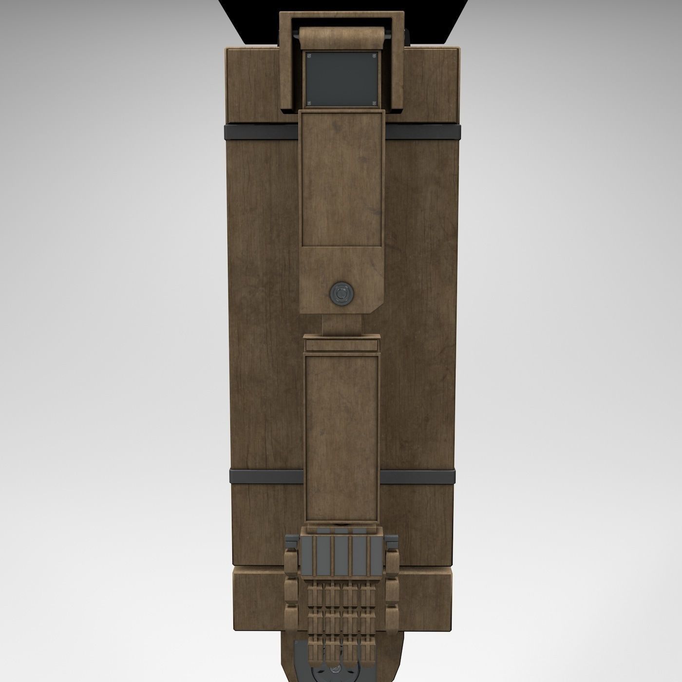Shikaku The Hipster Robot Next Gen PBR Game and Render Ready Low-poly 3D model_9