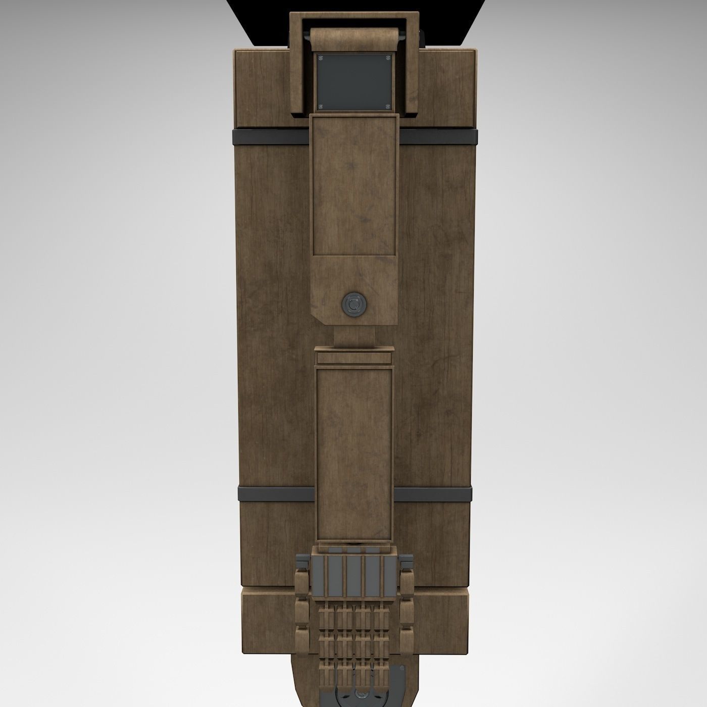 Shikaku The Hipster Robot Next Gen PBR Game and Render Ready Low-poly 3D model_8