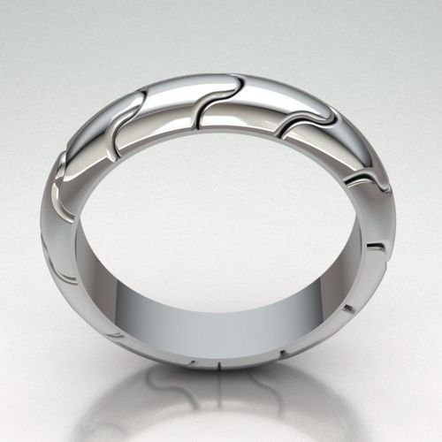 Ring band man REF-111 3D print model