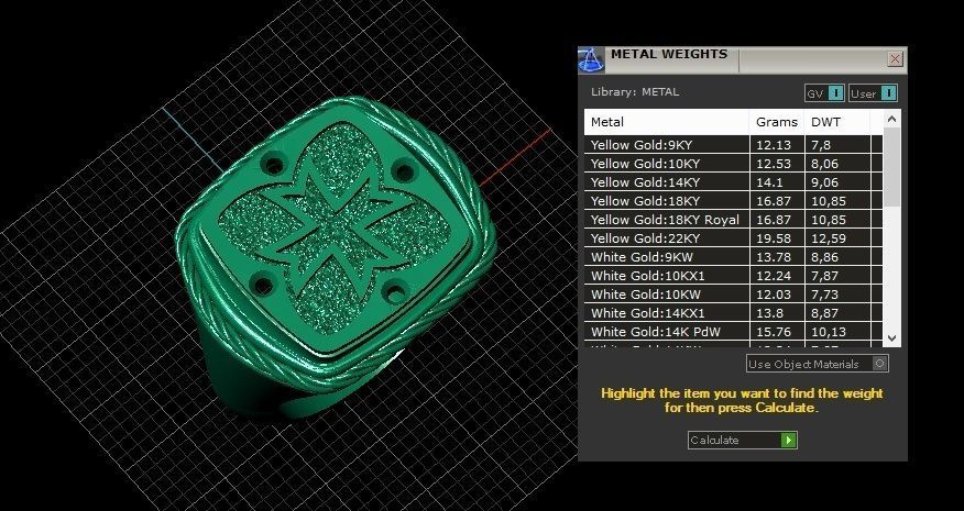 Ring Man 3D print model_3