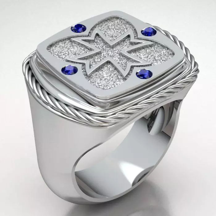 Ring Man 3D print model_0