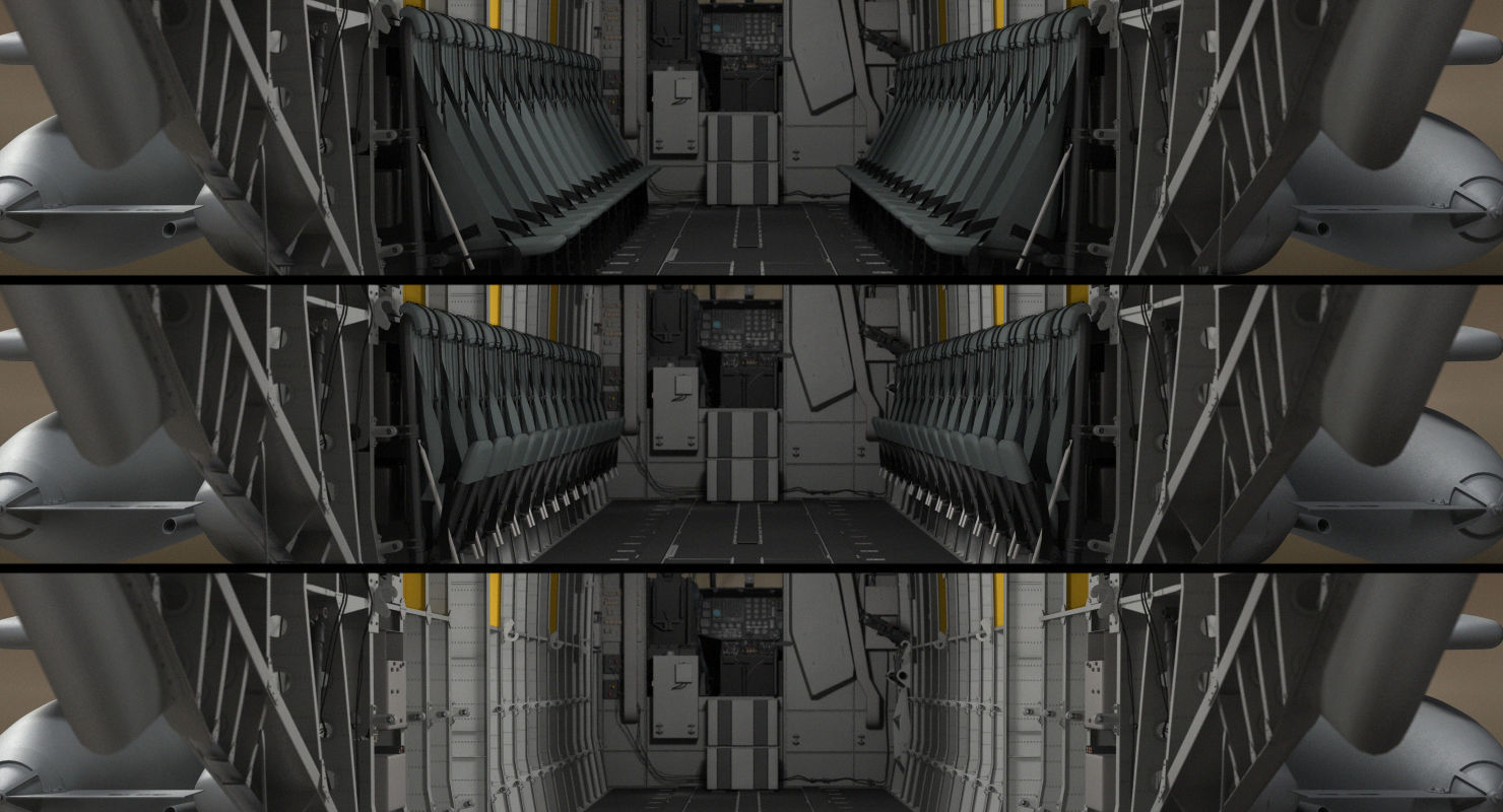 CH-53 Super Stallion Military Helicopter 3D model_31