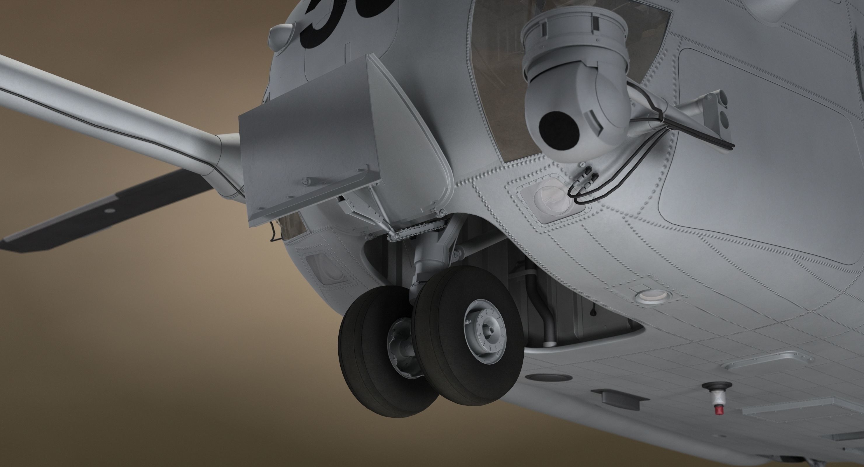 CH-53 Super Stallion Military Helicopter 3D model_7