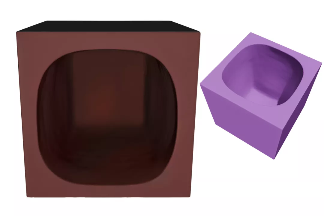 Hollow Cube Prop 3D print model